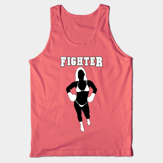 Fighter (Girl - Boxing) Tank Top by media319